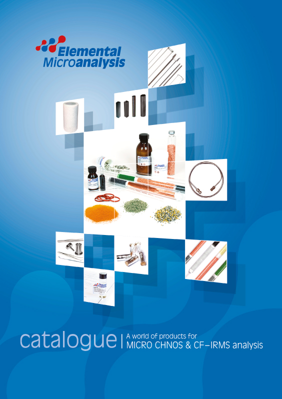 Micro CHNOS and CF-IRMS Catalogue